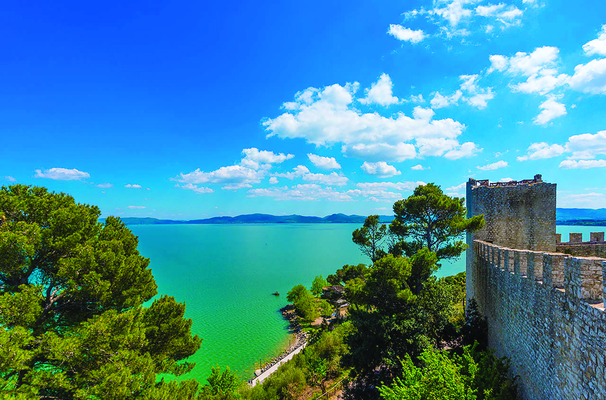 Castiglione del Lago (Umbria) - A medieval town with a big castl